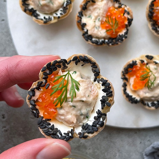 Image of Smoked Salmon Dip Bites