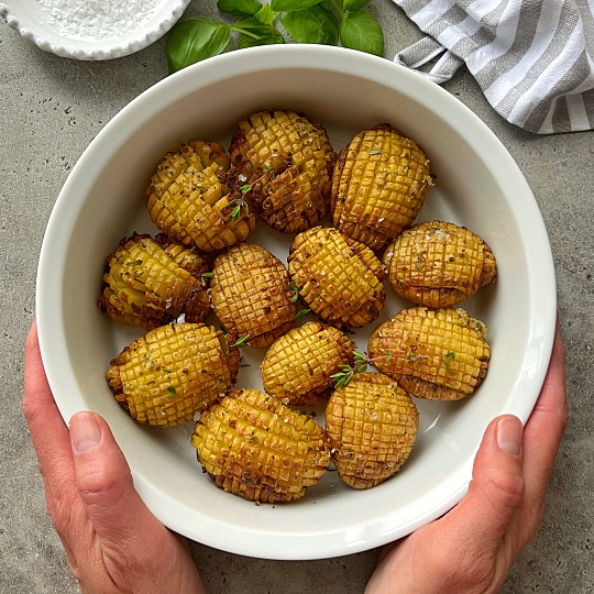 Image of Hasselback Baked Potatoes