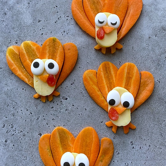Image of The Carrot Turkey Family