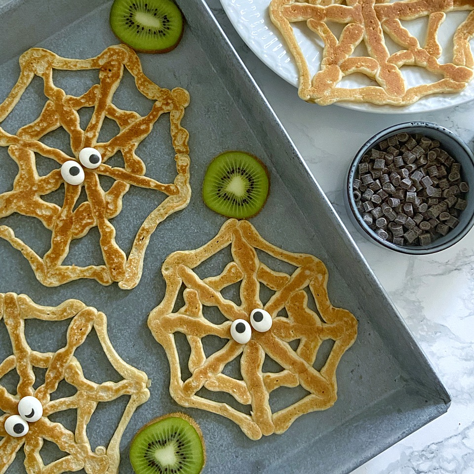 Image of Spiderweb Pancakes