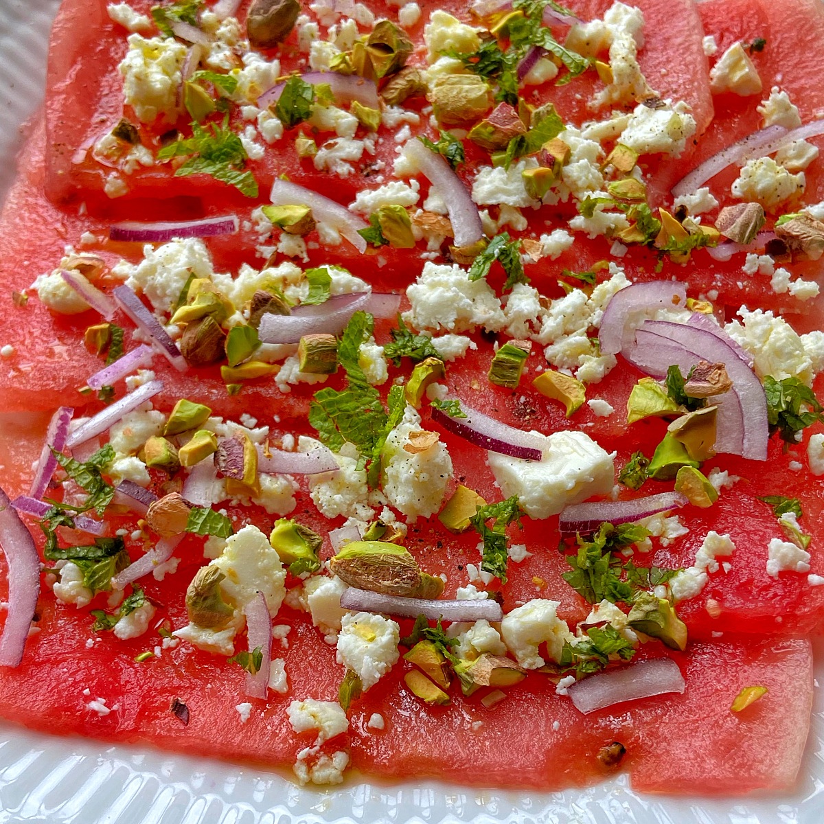 Image of Watermelon Feta Carpaccio