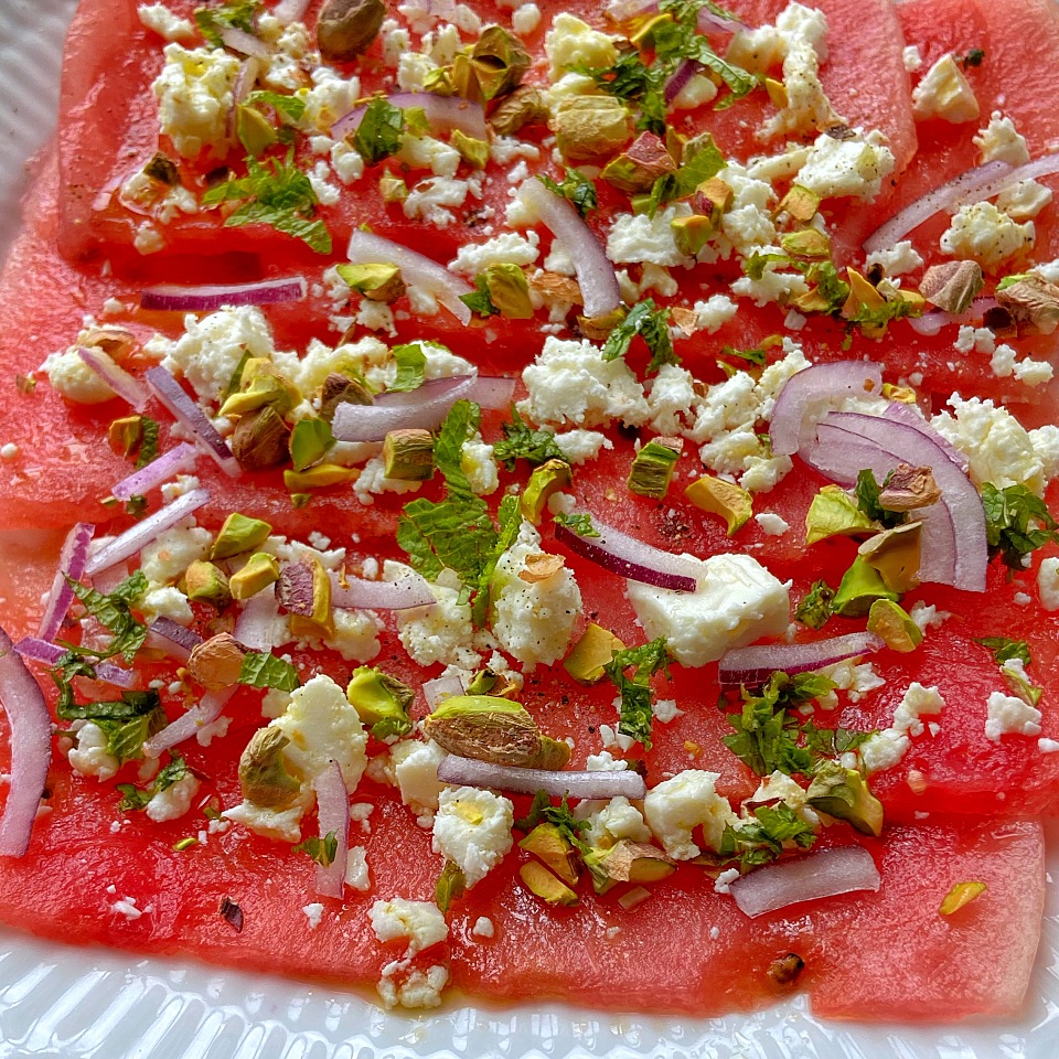 Image of Watermelon Feta Carpaccio