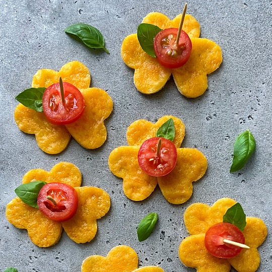 Image of Cheddar Flower Tortillas