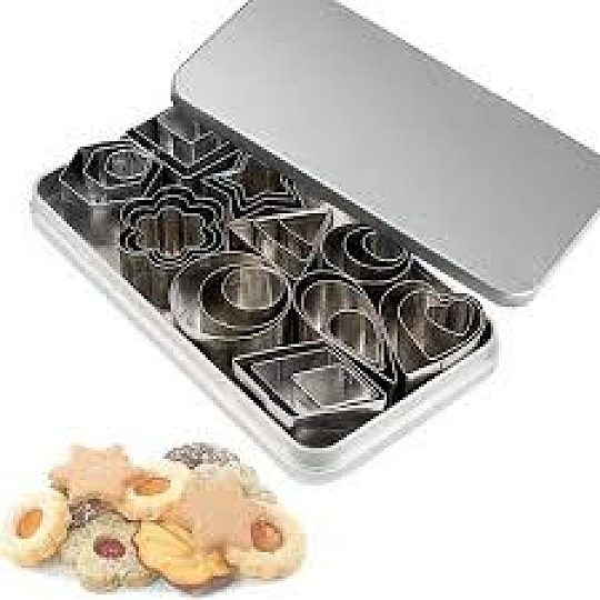 Image of Cookie Cutter Set 30 Pieces recipes