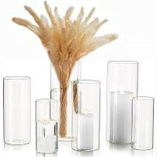 Image of Cylinder Vases Set