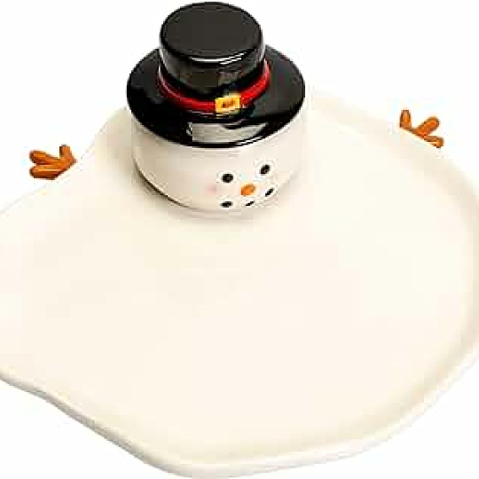 Image of Melted Snowman Platter