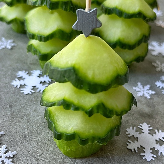 Image of Cucumber Christmas Trees