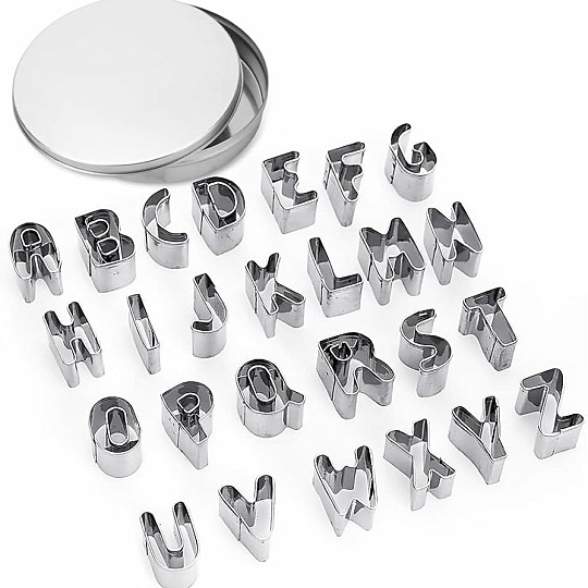 Image of Alphabet Cookie Cutters