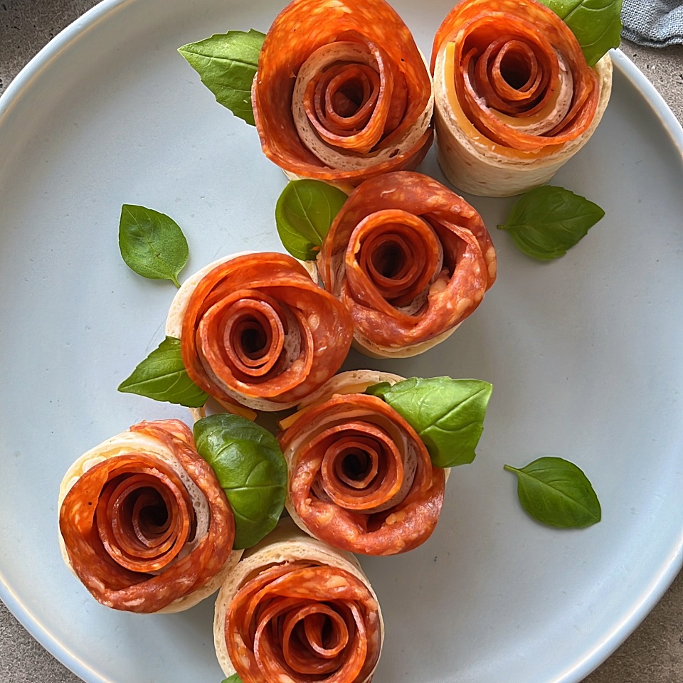 Image of Spicy Salami Pinwheels