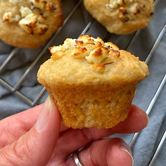 Image of Focaccia Muffins with Feta