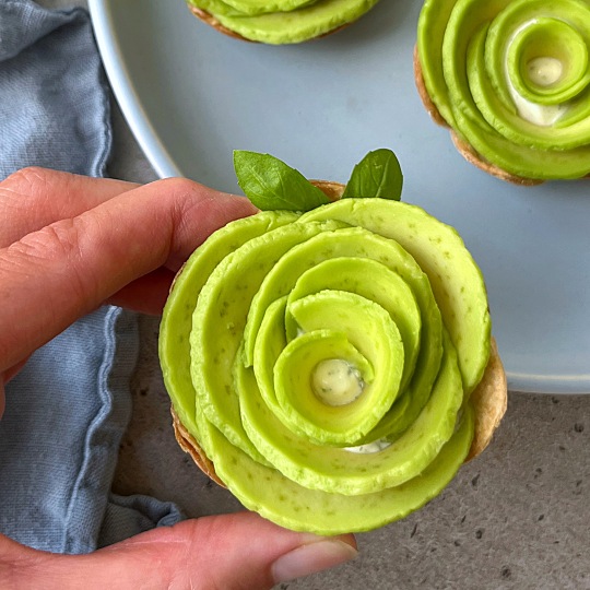 Image of Avocado Rose Appetizer recipe